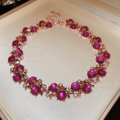 Pearlora™ | Amethyst Luxe Necklace