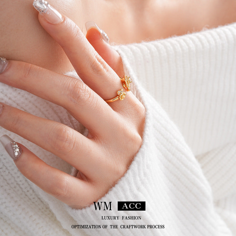 Pearlora™The Ring Collection | Adjustable Pearl & Crystal Rings